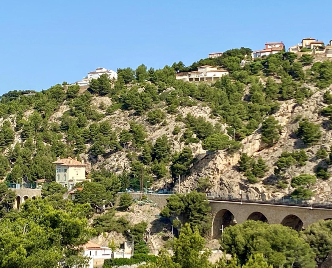 La Casa Calanquaise - Mer A 250M Accessible A Pied - T2 Spacieux Independant - Terrasse Ombragee Ensues la Redonne Bagian luar foto